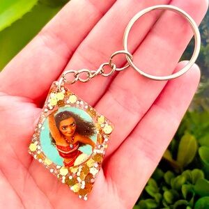 Moana Acrylic Keychain